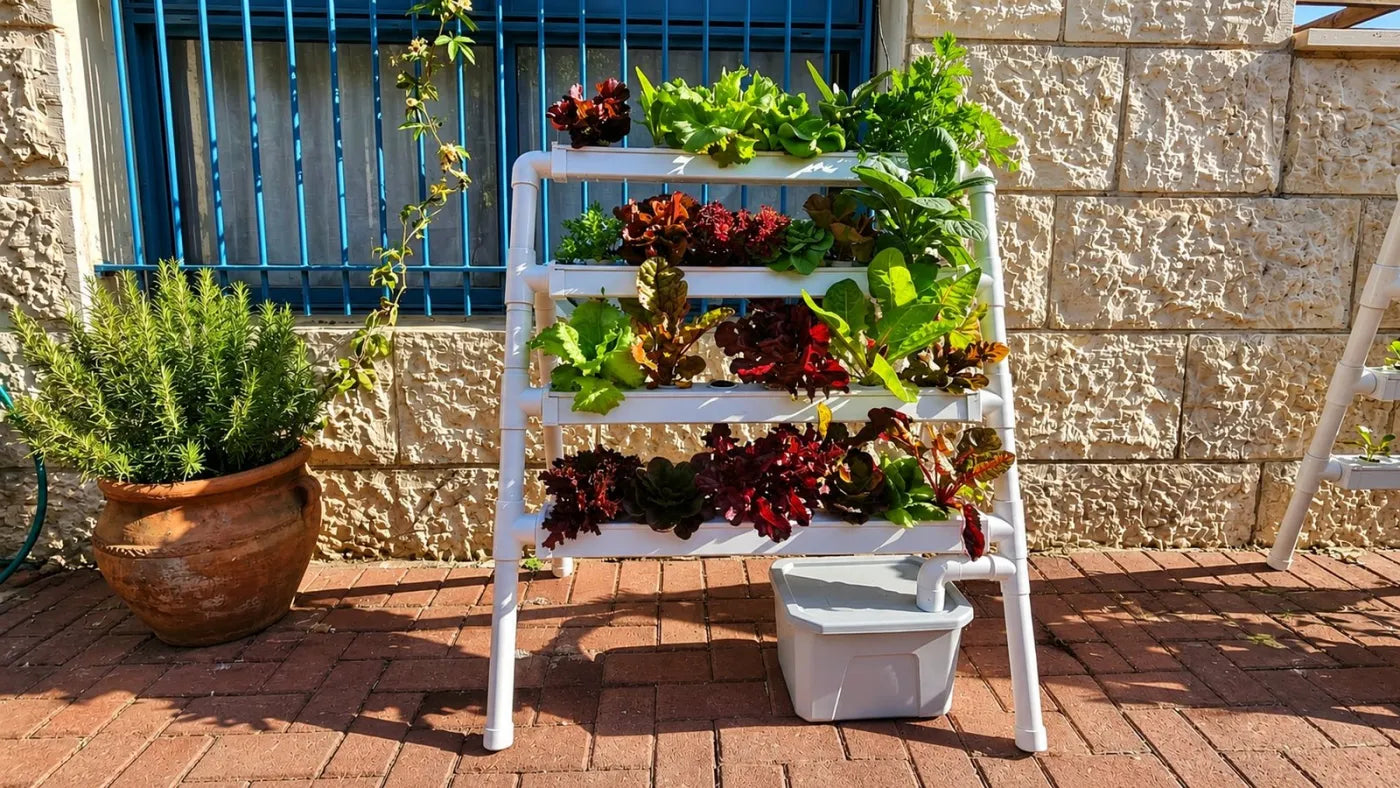 Customer growing with a NatureTech system at home